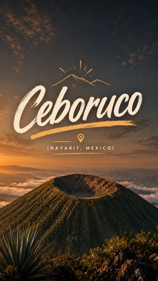 Miniature vidéo - L'un des volcans actifs de la province de Nayarit au Mexique.